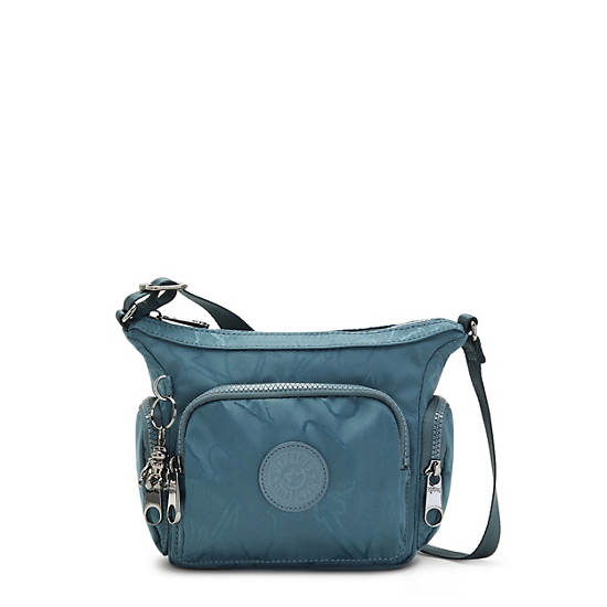 Kipling Gabbie Mini Printed Crossbody Bags Nocturnal Grey | CA 1125JP